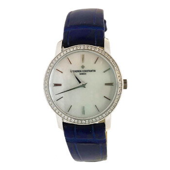 Traditionnelle Mother Of Pearl Dial Ladies Watch 25558/000G-B157