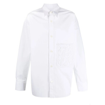 Valentino Garavani Garavani Sheer-Panel Long-Sleeve Shirt