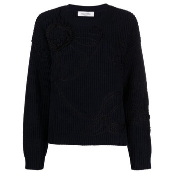 Valentino Garavani Garavani Oversized Tassel-Trim Cable-Knit