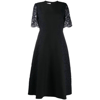 sachin and babi light blue dress Valentino Crepe Couture Embroidered Minidress In Neutral main image 0