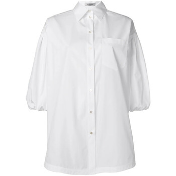 Valentino Garavani Garavani Sheer-Panel Long-Sleeve Shirt