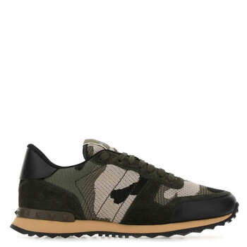Valentino Garavani Garavani Rockrunner Camouflage Sneakers  display picture 2