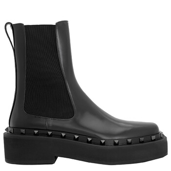 Valentino Garavani M-Way Rockstud Ankle Boots.  SIZE 10. $1270. Valentino Garavani M-Way Rockstud Ankle Boots In Calfskin  main image 4