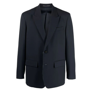 Emporio Armani Nylon Blazer With Detachable Inner Panel And Hood