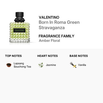 Valentino Garavani Ladies Born In Roma Green Stravaganza EDP Spray