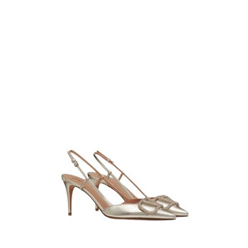 Valentino Garavani Ladies Platinum V-Logo Signature