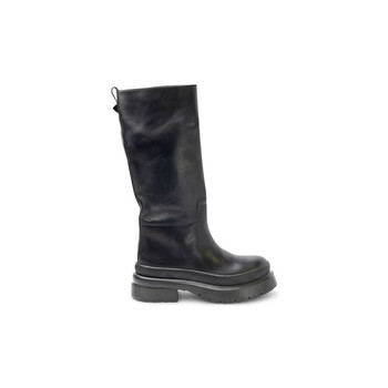 Emporio Armani Draped Chunky Boots, Brand Size 7 ( US Size 8