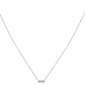 SWAROVSKI｜ (Attract Trilogy Pendant Necklace (5414970)) Swarovski Attract Trilogy Necklace - White, Rhodium Plated