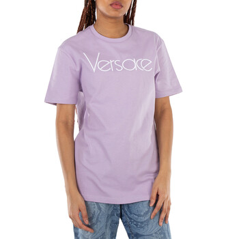 Versace Ladies Optical White Studded Versace Goddess Cotton