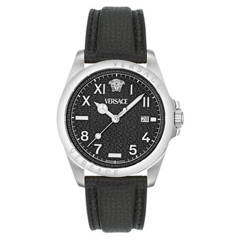 Anteo Quartz Black Dial Men's Watch VE9H00124