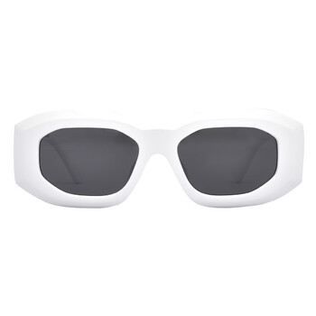 Michael Kors Empire Grey Solid Oval Ladies Sunglasses MK2192 