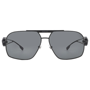 Dark grey Navigator Men's Sunglasses VE2269 143387 62