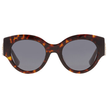 Versace Dark Grey Cat Eye Ladies Sunglasses VE4433U 108/87 54 