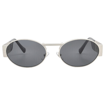 Dark Grey Oval Unisex Sunglasses VE2264 151387 56