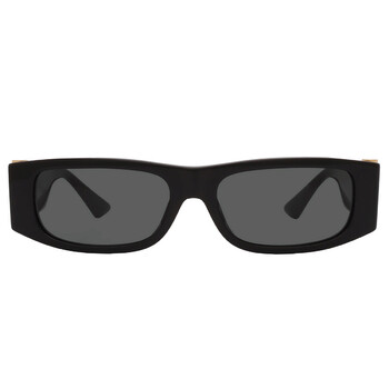 Dark Grey Rectangular Men's Sunglasses VE4476U GB1/87 55 Dark Grey Rectangular Men's Sunglasses VE4476U GB1/87 55