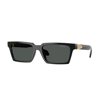 Dark Grey Rectangular Men's Sunglasses VE4490U GB1/87 55