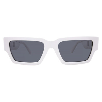 Dark Grey Rectangular Unisex Sunglasses VE4459 314/87 54