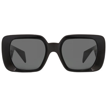 【PRADA】lady's pointedパンプス black pink gray PRADA PR 23YS 1AB5S0 Black Grey Women's 51 mm Sunglasses