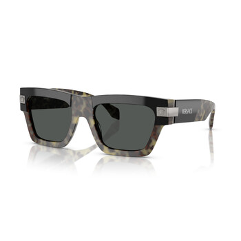 Dark Grey Square Men's Sunglasses VE4464 545687 52 Dark Grey Square Men's Sunglasses VE4464 545687 52