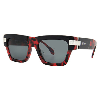 Dark Grey Square Men's Sunglasses VE4464F 545787 55