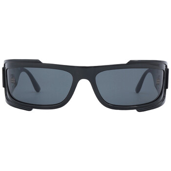 Versace Dark Grey Wrap Men's Sunglasses VE4446 536087 67