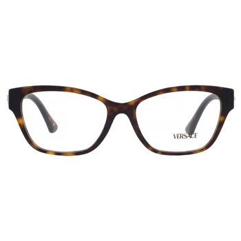 Versace Demo Cat Eye Eyeglasses VE3366F 777 55 8056262224151