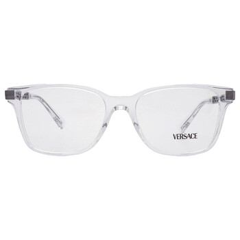 Versace Demo Square Ladies Eyeglasses VE3297D 108 55