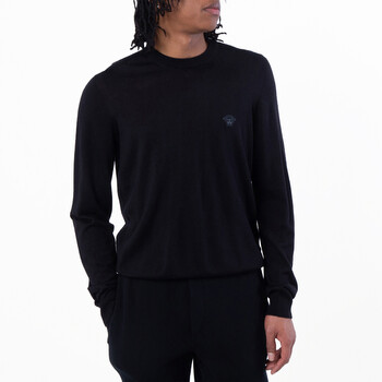 Embroidered Medusa Wool-Blend Sweater 1010534-1A07614-1B000