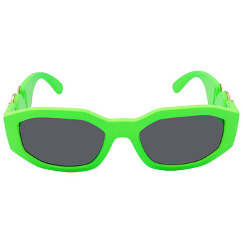 Gray Geometric Unisex Sunglasses VE4361 531987 53