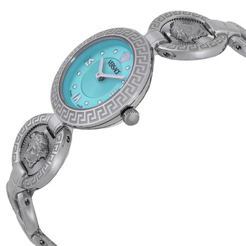 Greca Jewel Quartz Turquoise Dial Ladies Watch VEWCA0324