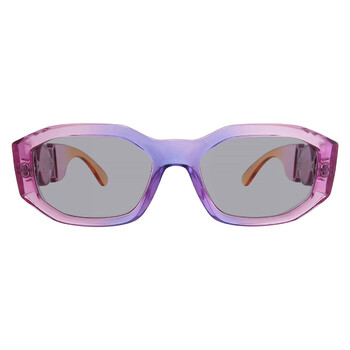 Versace Rose Gradient Grey Square Ladies Sunglasses VE4496U  display picture 1
