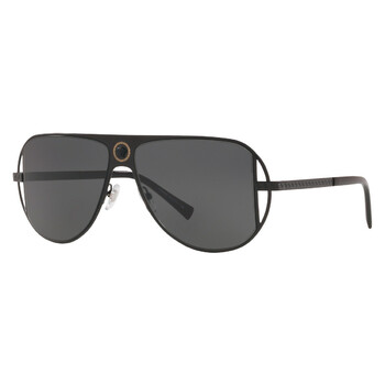NWT Burberry 0BE3157 131687 Grey 59mm Sunglasses Burberry Dark Grey Pilot Unisex Sunglasses BE3157 131687 59  main image 4