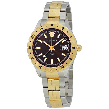 Versace Hellenyium GMT Blue Dial Men's Watch V11060017