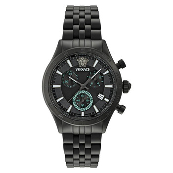 Hellenyium Chronograph Quartz Black Dial Watch VECFA0624