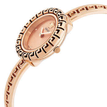 La Greca Quartz Rose Gold Dial Ladies Watch VE8C00424