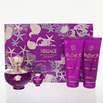 Versace Ladies Pour Femme Dylan Purple Gift Set Fragrances