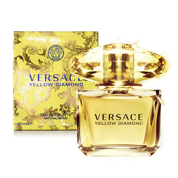 Ladies Versace Yellow Diamond EDT Spray 3.0 oz Fragrances 8011003804566