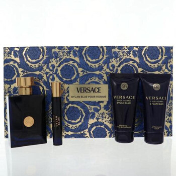 Versace Men's Dylan Blue Gift Set Fragrances 8011003854554