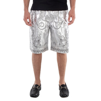BURBERRY　ステテコ Burberry Men's Light Pebble Grey Chantilly Drawcoard Shorts