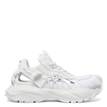 Kenzo Low-Top Panelled Sneakers, Brand Size 35 (US Size 4