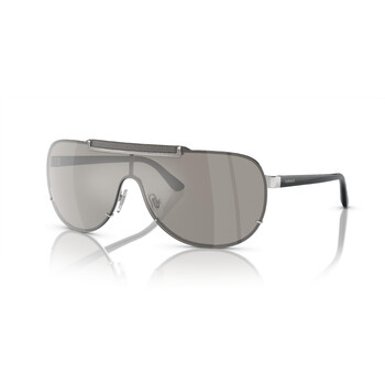 Mirror Silver Shield Men's Sunglasses VE2140 10006G 140