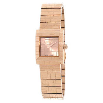 Mosaic Quartz Rose Gold Dial Ladies Watch VE9B00224