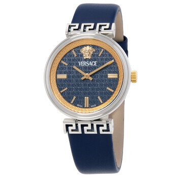 Versace Daphnis Quartz Blue Dial Ladies Watch V16040017