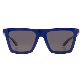 Polarized Grey Browline Men's Sunglasses VE4468U 545081 53