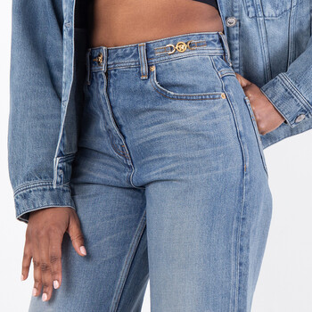 Regular-Fit Cotton Denim Jeans