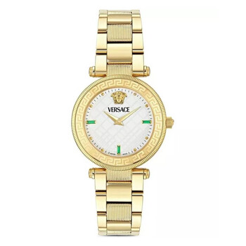 腕時計その他 Versace Daphnis Bracelet Watch With Mother Of Pearl Dial Versace Daphnis Quartz Mother of Pearl Dial Ladies Watch