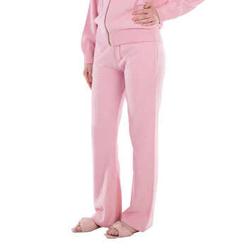 Ribbed-Knit Flared Trousers, Brand Size 40 (US Size 4)