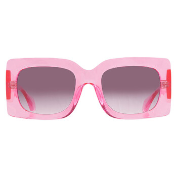 Rose Gradient Grey Square Ladies Sunglasses VE4496U 53705M 54 Rose Gradient Grey Square Ladies Sunglasses VE4496U 53705M 54