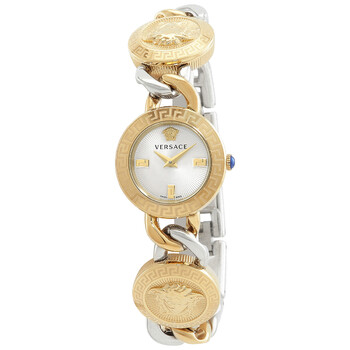 【国内即納】VERSACE PALAZZO EMPIRE VECQ00618 Versace VECQ00618 Palazzo Empire Gold Stainless Steel