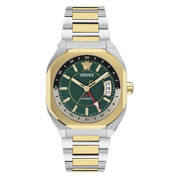 【テケオ】セレク　2期ver2ヘッドコンプ＆異星メディサ5期ver2 Versace V-Contempo GMT Automatic Blue Dial Men's Watch VE0I00225